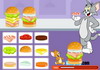 Game Jerry xếp bánh hamburger