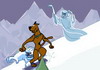 Game Scooby trượt tuyết
